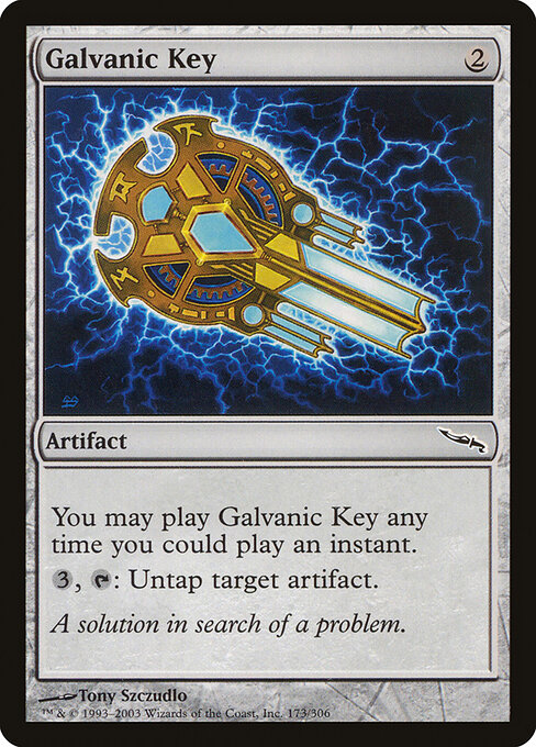 Galvanic Key — art by Tony Szczudlo
