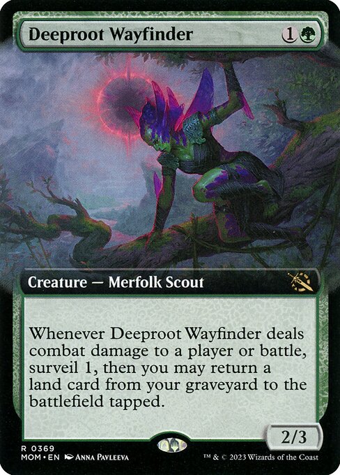Deeproot Wayfinder — art by Anna Pavleeva