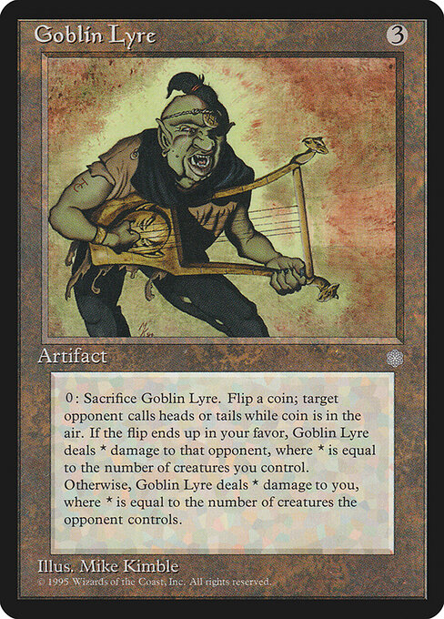 Goblin Lyre — art by Mike Kimble