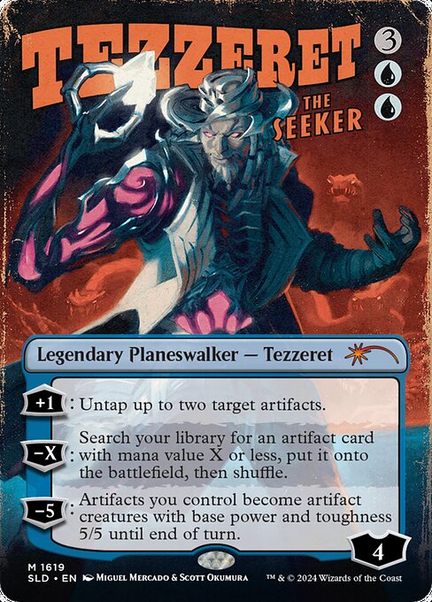 Tezzeret the Seeker — art by Miguel Mercado & Scott Okumura