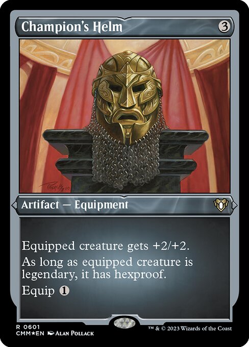 Champion's Helm — art by Alan Pollack