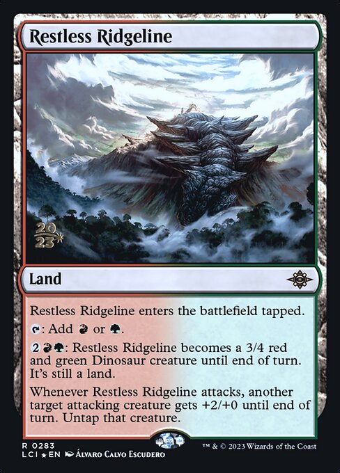 Restless Ridgeline — art by Álvaro Calvo Escudero