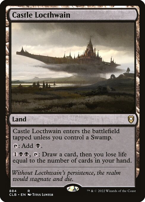 Castle Locthwain — art by Titus Lunter