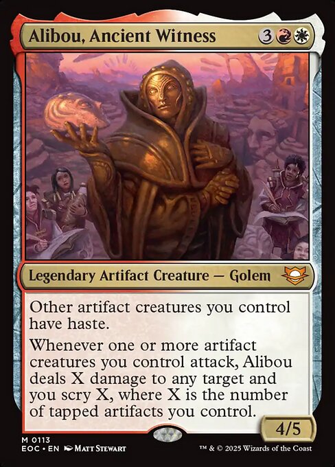 Alibou, Ancient Witness — art by Matt Stewart