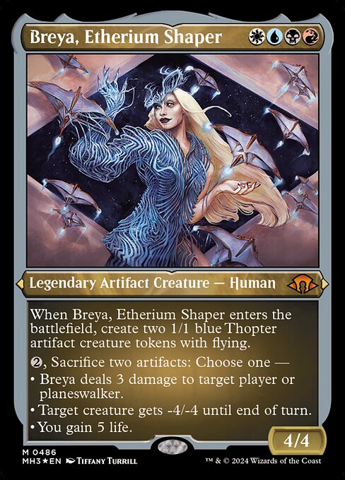 Breya, Etherium Shaper — art by Tiffany Turrill