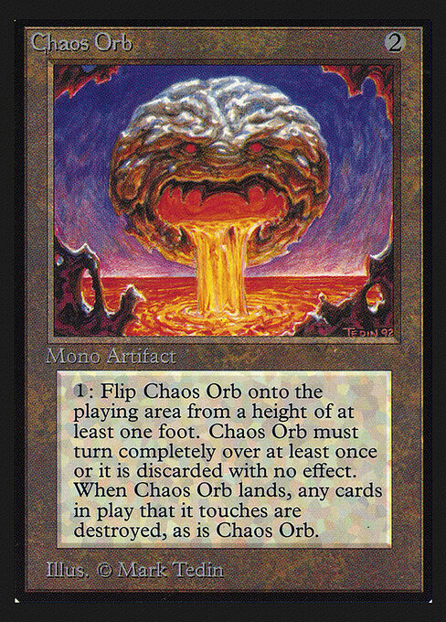 Chaos Orb — art by Mark Tedin