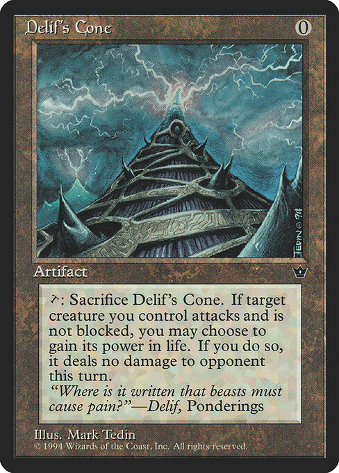 Delif's Cone — art by Mark Tedin