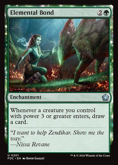 Elemental Bond — art by David Gaillet