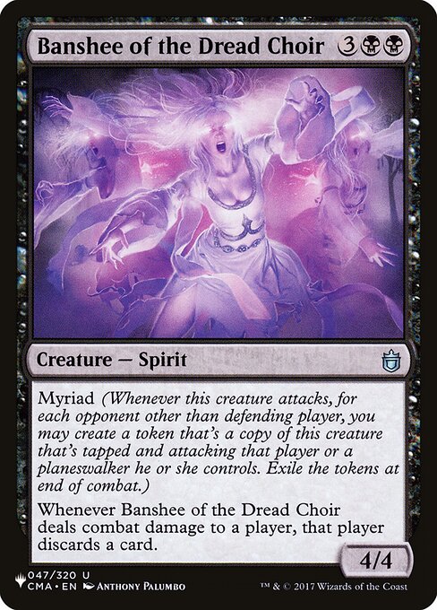 Banshee of the Dread Choir — art by Anthony Palumbo