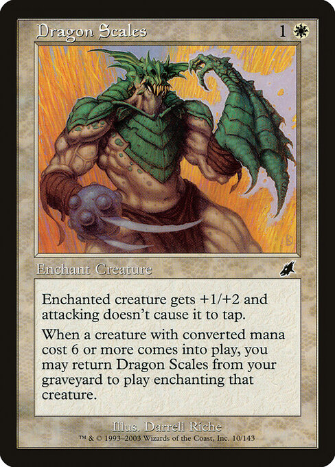 Dragon Scales — art by Darrell Riche