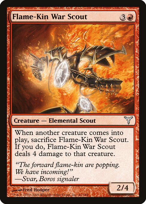 Flame-Kin War Scout — art by Fred Hooper