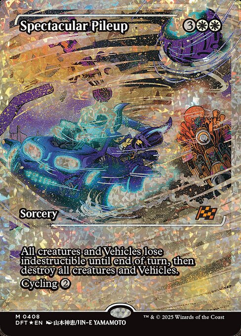 Spectacular Pileup — art by JIN-E YAMAMOTO