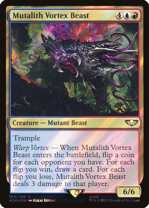 Mutalith Vortex Beast — art by Kekai Kotaki