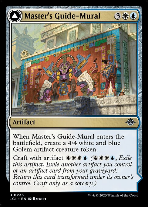 Master's Guide-Mural // Master's Manufactory — art by Racrufi