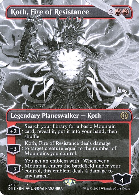 Koth, Fire of Resistance — art by Ai Nanahira