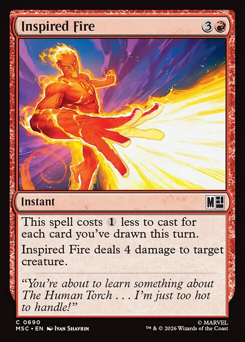Inspired Fire — art by Ivan Shavrin