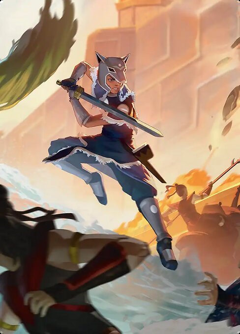 Sokka's Charge // Sokka's Charge — art by Fahmi Fauzi