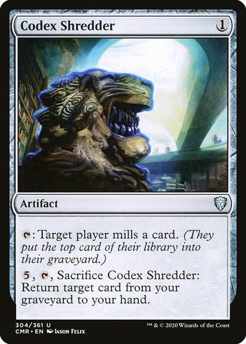 Codex Shredder — art by Jason Felix