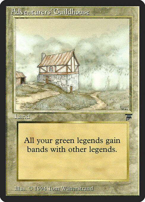 Adventurers' Guildhouse — art by Tom Wänerstrand