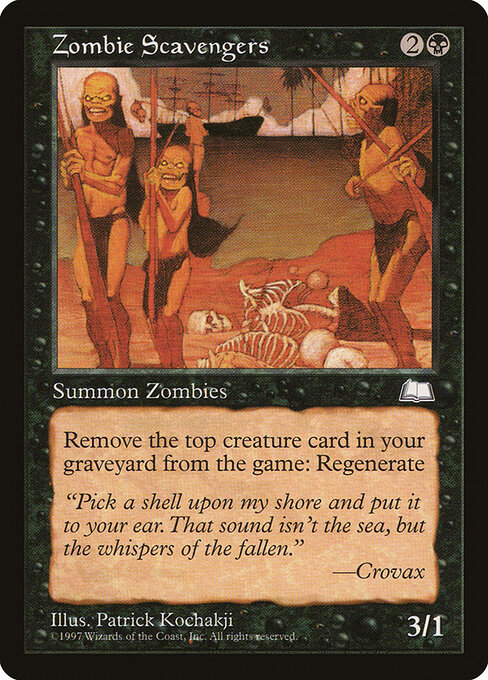 Zombie Scavengers — art by Patrick Kochakji