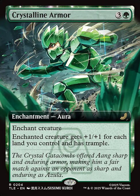 Crystalline Armor — art by Susumu Kuroi