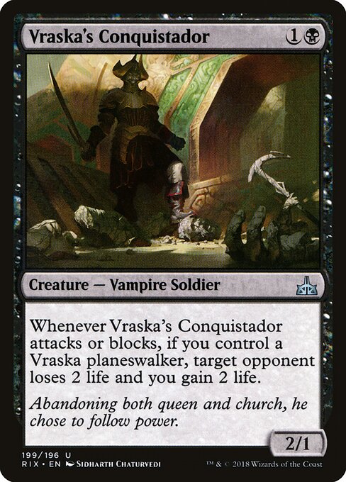 Vraska's Conquistador — art by Sidharth Chaturvedi