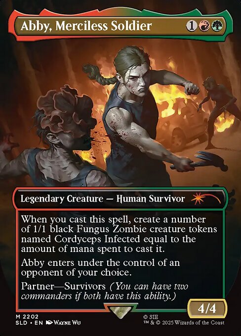 Abby, Merciless Soldier — art by Wayne Wu