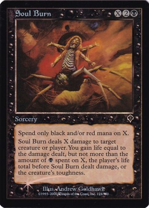 Soul Burn — art by Andrew Goldhawk
