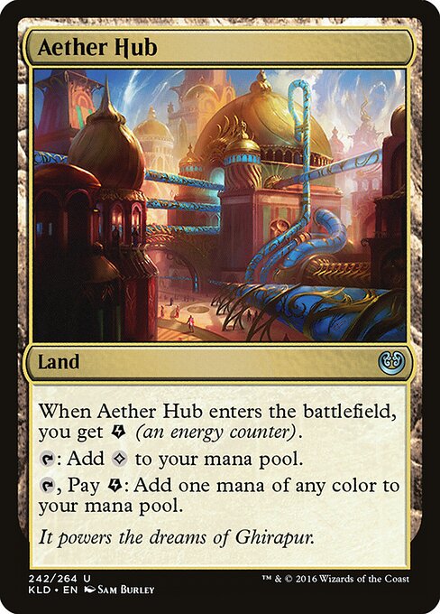 Aether Hub — art by Sam Burley