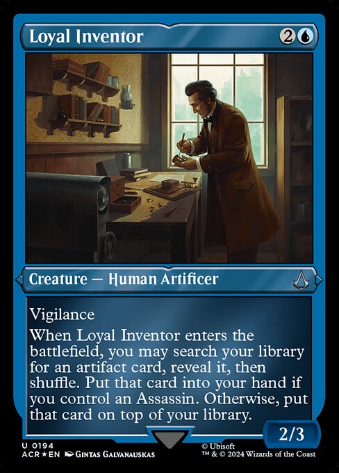 Loyal Inventor — art by Gintas Galvanauskas