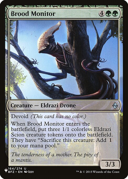 Brood Monitor — art by Izzy