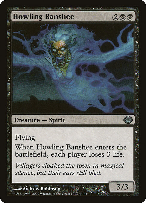 Howling Banshee — art by Andrew Robinson