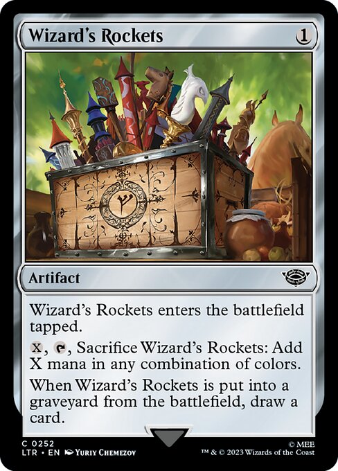 Wizard's Rockets — art by Yuriy Chemezov