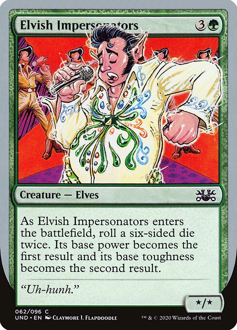 Elvish Impersonators — art by Phil Foglio