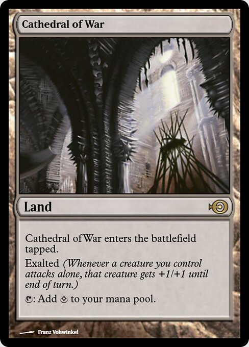 Cathedral of War — art by Franz Vohwinkel