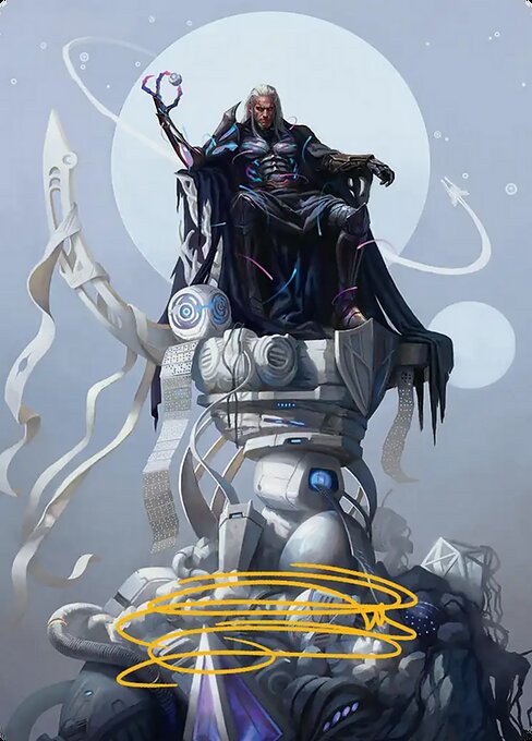 Tezzeret, Cruel Captain // Tezzeret, Cruel Captain — art by Magali Villeneuve