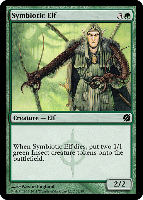 Symbiotic Elf — art by Wayne England
