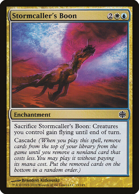 Stormcaller's Boon — art by Brandon Kitkouski