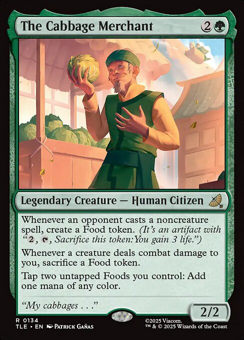 The Cabbage Merchant — art by Patrick Gañas