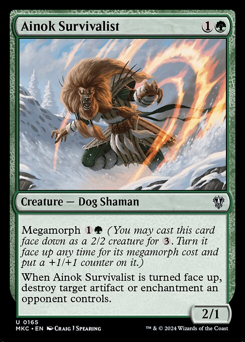 Ainok Survivalist — art by Craig J Spearing