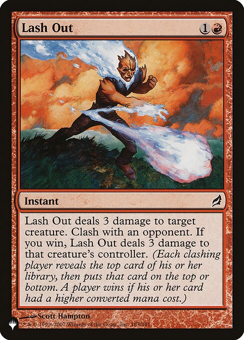 Lash Out — art by Scott Hampton