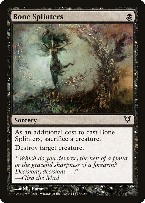 Bone Splinters — art by Nils Hamm