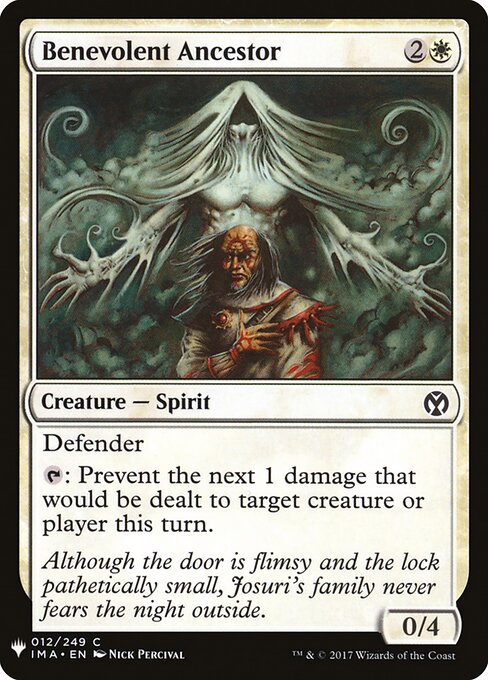 Benevolent Ancestor — art by Nick Percival