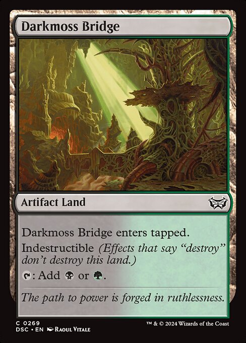 Darkmoss Bridge — art by Raoul Vitale