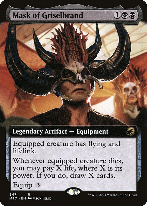 Mask of Griselbrand — art by Jason Felix