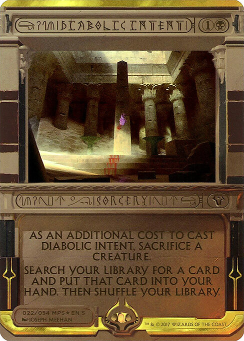 Diabolic Intent — art by Joseph Meehan