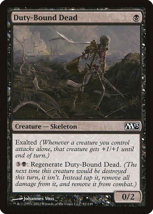 Duty-Bound Dead — art by Johannes Voss