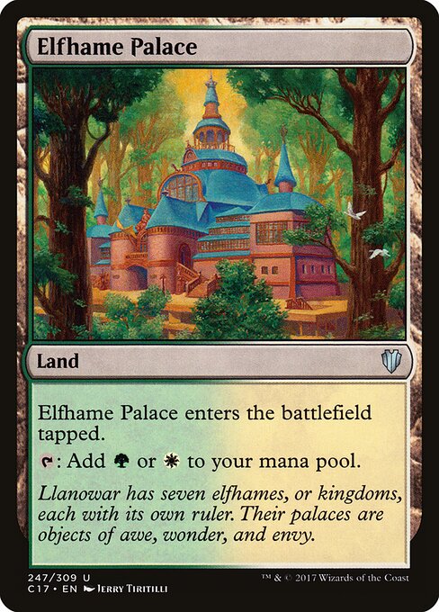 Elfhame Palace — art by Jerry Tiritilli