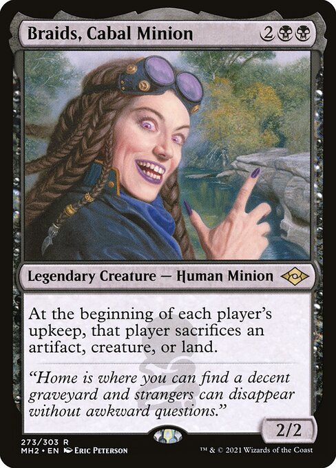 Braids, Cabal Minion — art by Eric Peterson