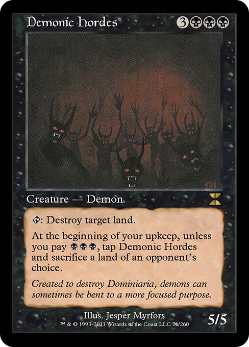 Demonic Hordes — art by Jesper Myrfors